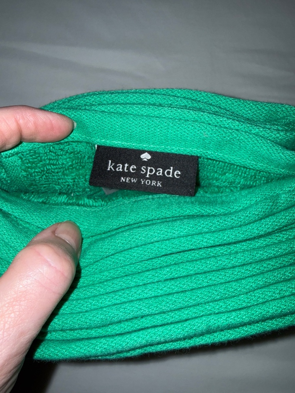 kate spade Bright Green Wash Cloth Set - Picture 7 of 10